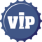 VIP NAVY CAP LOGO